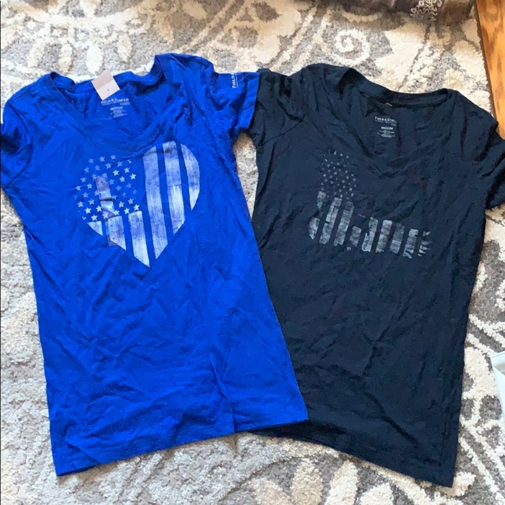 Field and stream women’s v neck tee bundle